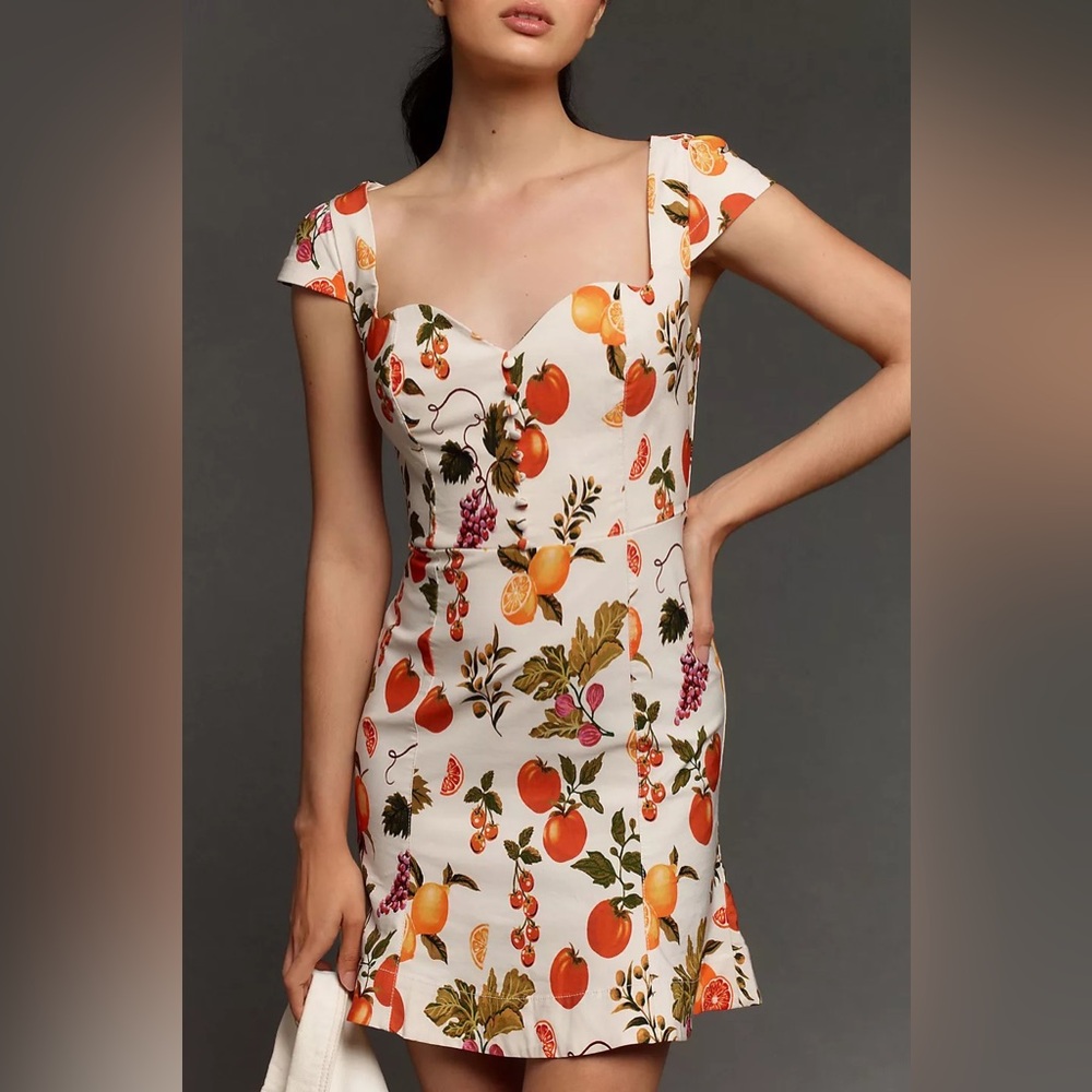 Maeve The Cecily Fit & Flare Sweetheart Mini Dress - Picture 4 of 7